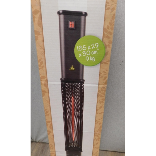 615 - New and boxed multi-functional patio heater, 135 x 29 x 30cm