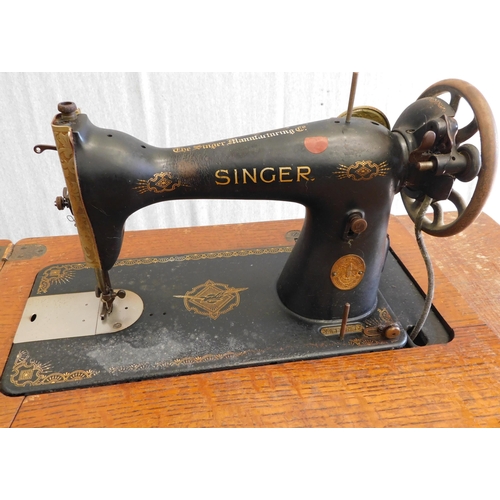 648 - Treadle sewing machine