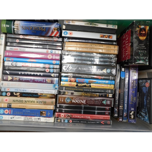 717 - Box of assorted DVD's