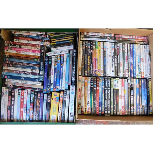 724 - 2x Boxes of DVD's