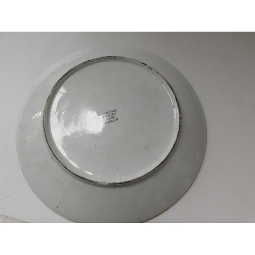 183 - Large Carltons Fantasia Ware - Burslam plate (14