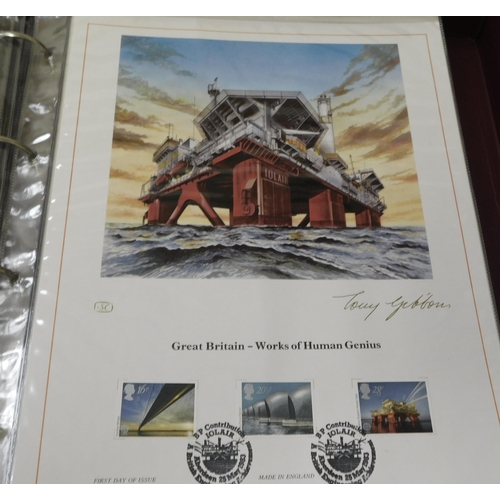 26 - Boxed - Limited Edition/First Day lithographs...