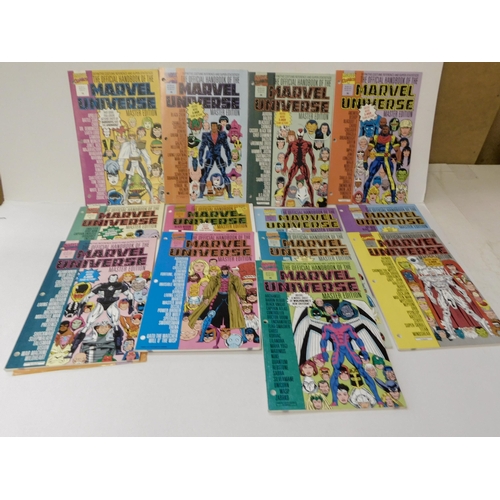 42 - Thirteen - Official handbook of Marvel Universe - Master Edition books