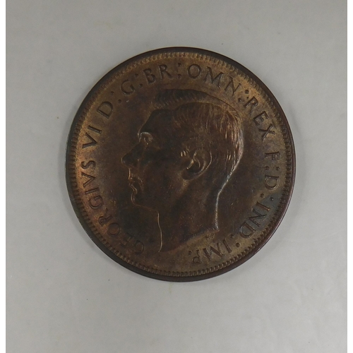 136A - 1948 dated - One Pence coin