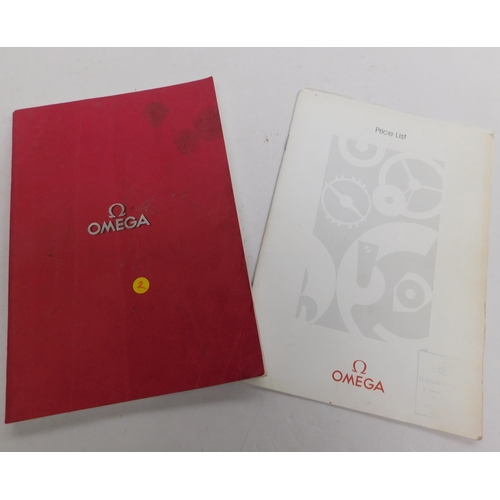 15 - World of Omega - watch book & Omega booklet