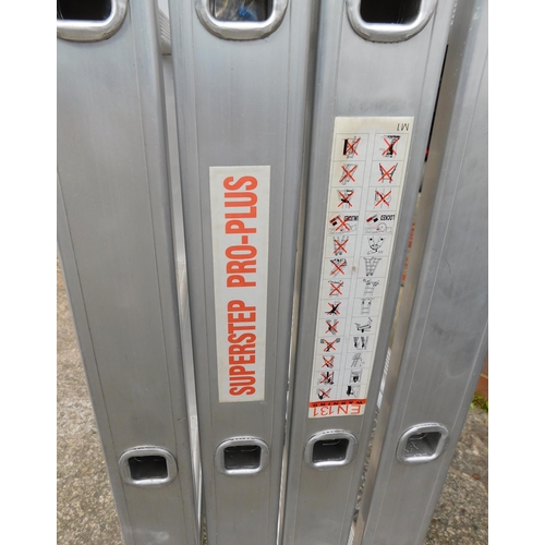 841 - Superstep pro-plus adjustable ladder