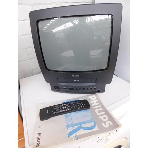 516 - Philips TV/video combi (boxed) w/o