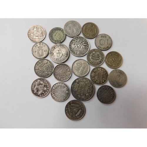 65 - Twenty - Silver coins including - UK & World examples