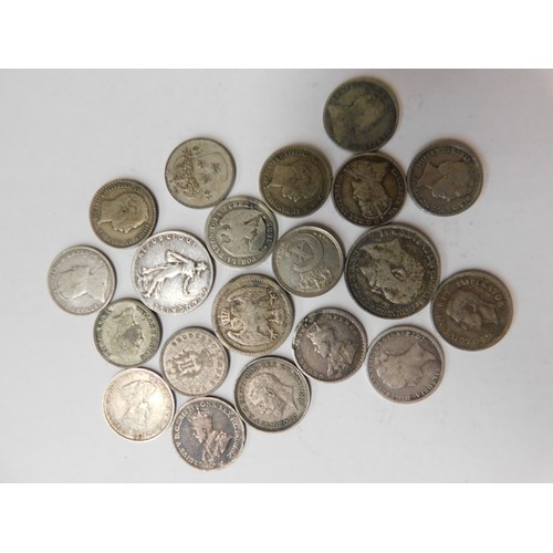 65 - Twenty - Silver coins including - UK & World examples