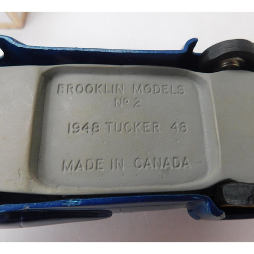 110 - Brooklin models - No.2 1948 Tucker model car - made in Canada