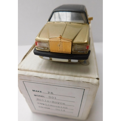 127 - PA Model 001 - Rolls Royce limousine - signed to base/boxed