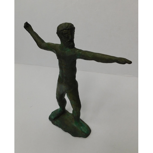 13A - Bronze - Greek/Olympian figure