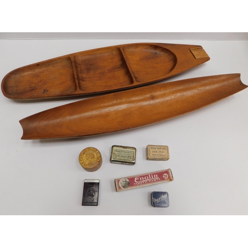 22 - Mixed items including - Pantal craft trays & advertising items