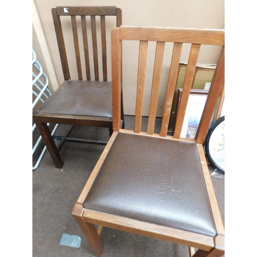 276 - Two - chairs - 
£1 start - all proceeds go to Bradford Nightstop charity - NO COMMISSION to pay