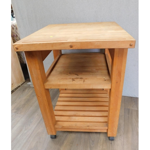 534 - Butchers block/ kitchen island