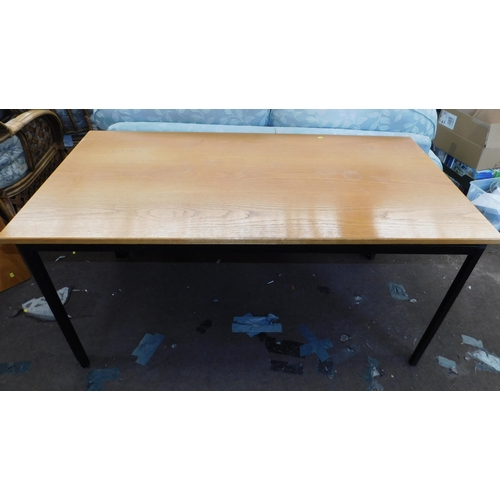 545 - Collapsible office table - approx. 59