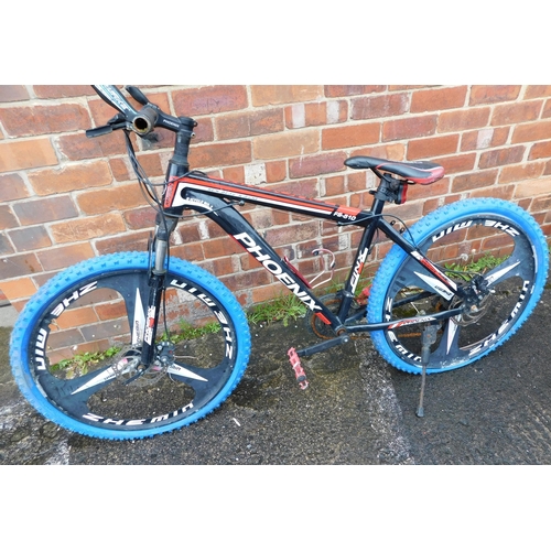 661 - Phoenix ES510 mountain bike, front suspension, front & back disc brakes