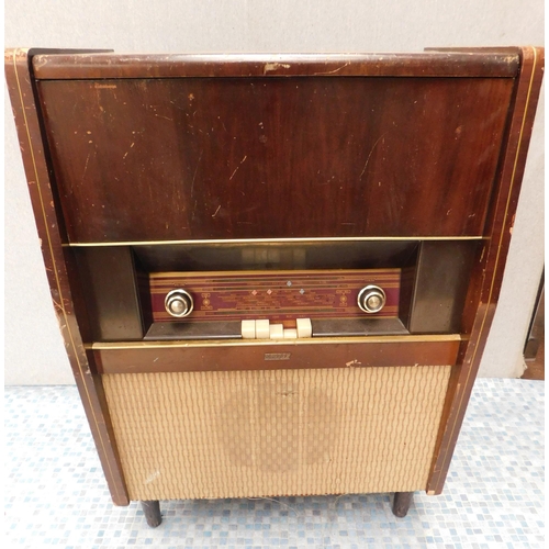 665 - Stella radiogram with turntable - uncheked