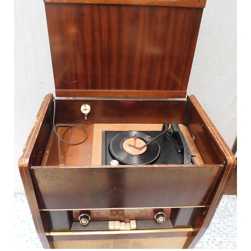 665 - Stella radiogram with turntable - uncheked