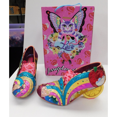 728 - Irregular Choice sunshine splash shoes size 39