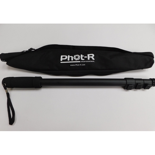 89A - Photo R Monopod in case - as new