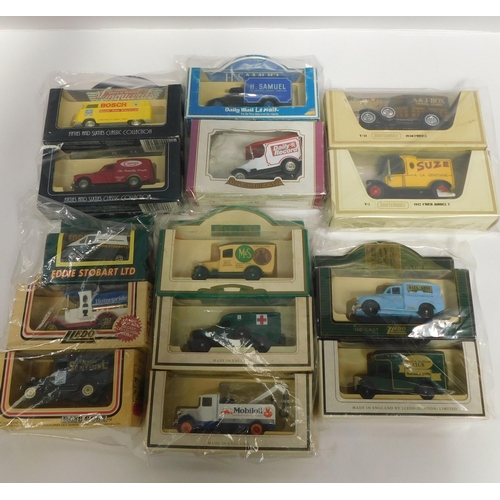 184 - Fourteen - die cast vehicles - including Eddie Stobart