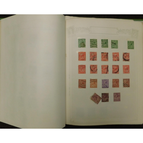 185 - Stamp album - containing GB perfins