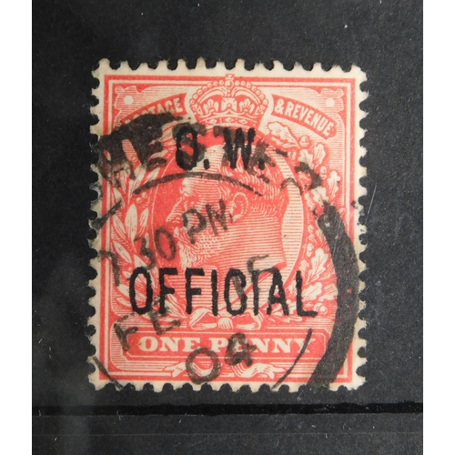 117 - Edward VII era - stamp with Office of Works overprint