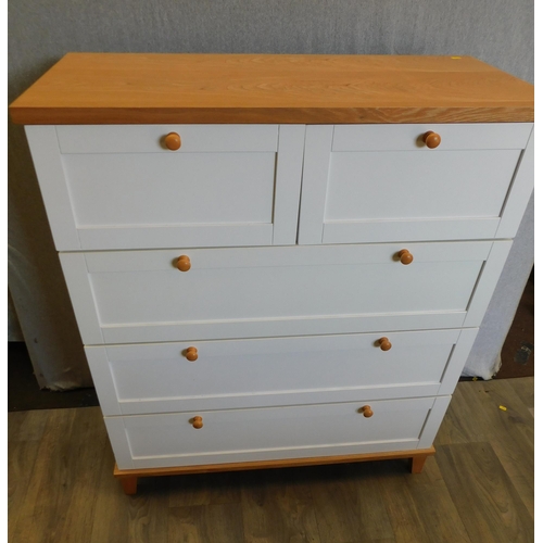 533 - Modern chest of drawers - 2 over 3