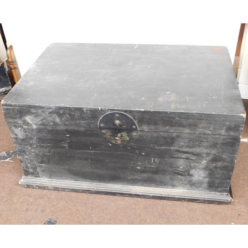 545 - Large wooden box - ideal for toys or tools