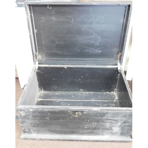 545 - Large wooden box - ideal for toys or tools