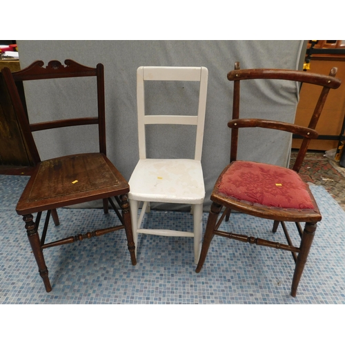 548 - 3 Vintage chairs