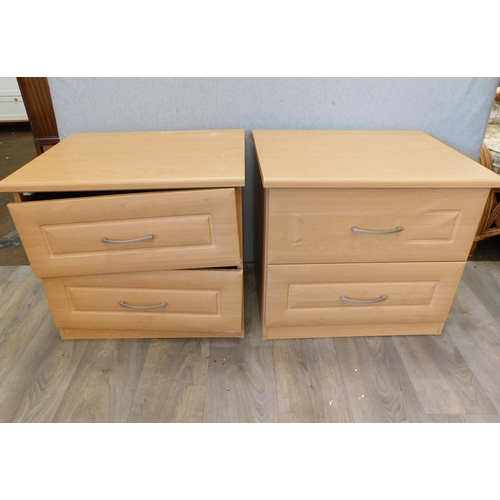 554 - 2 Bedside cabinets