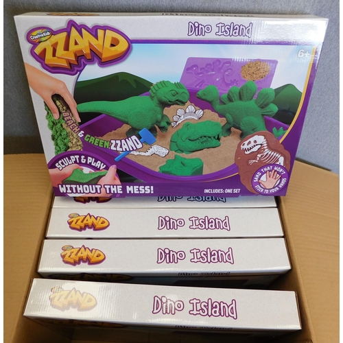 623 - Box of Dino Island sculpt & play