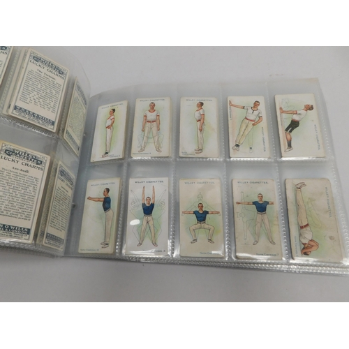 183 - Forty - pages of mixed cigarette cards