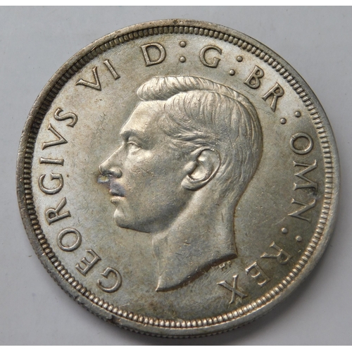 125 - 1937 dated - George VI era - Crown coin