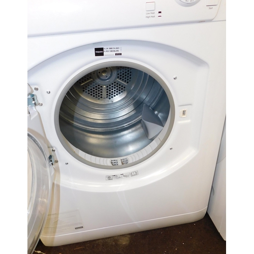 539 - Hotpoint Aquarius 8kg tumble dryer...