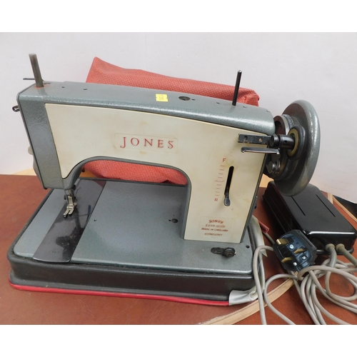 570 - Vintage Jones sewing machine