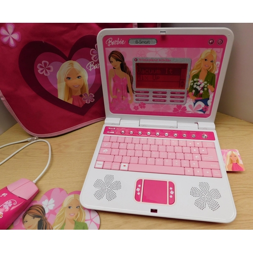 590 - Barbie B-Smart learning laptop (batteries)