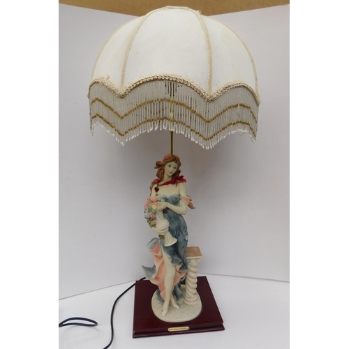 103 - The Juliana collection - figural table lamp