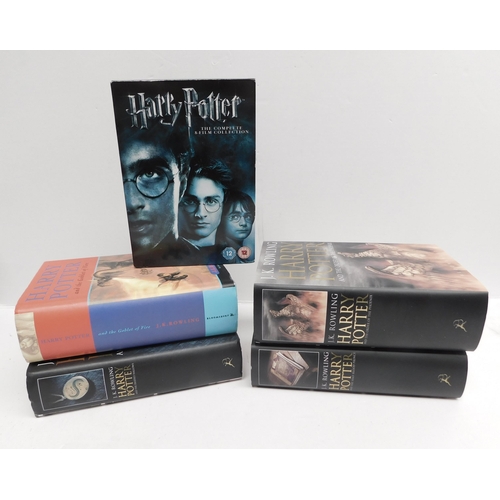 120 - Harry Potter - books & DVDs