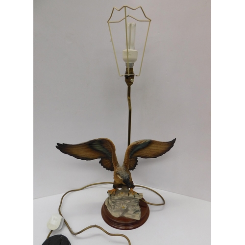 122 - Giuseppe Armani - Eagle/figural table lamp