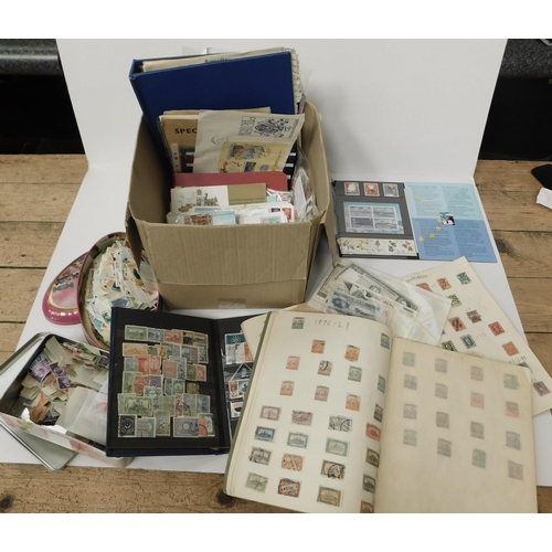 134 - Stamp albums & FDCs - various eras & regions