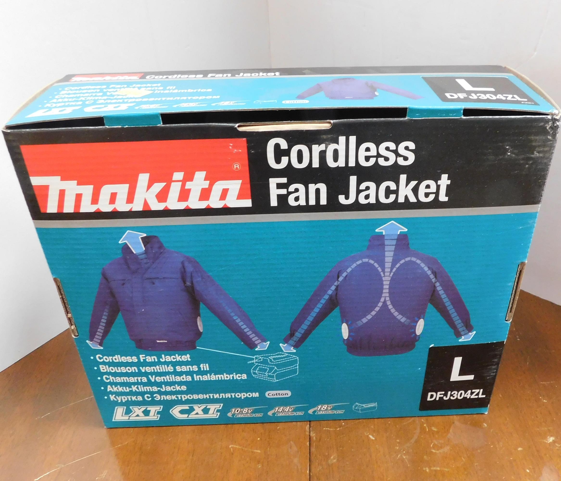 Cordless hot sale fan jacket