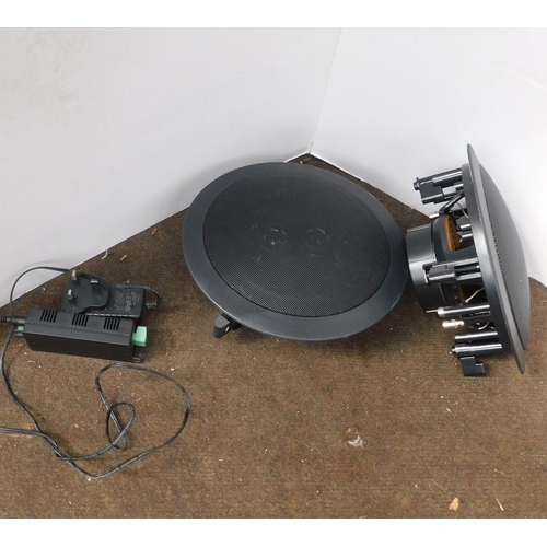 525 - Boxed  audio 6.5 ceiling speakers - model C155 (used)