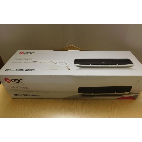 563 - Fusion 3000L A3 laminator W/O