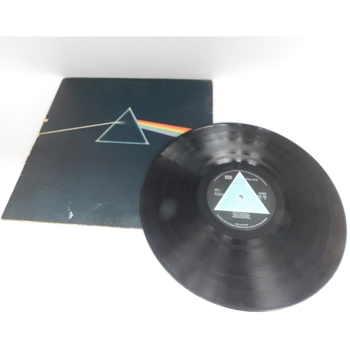 69 - Pink Floyd - Dark Side of the Moon album - first pressing