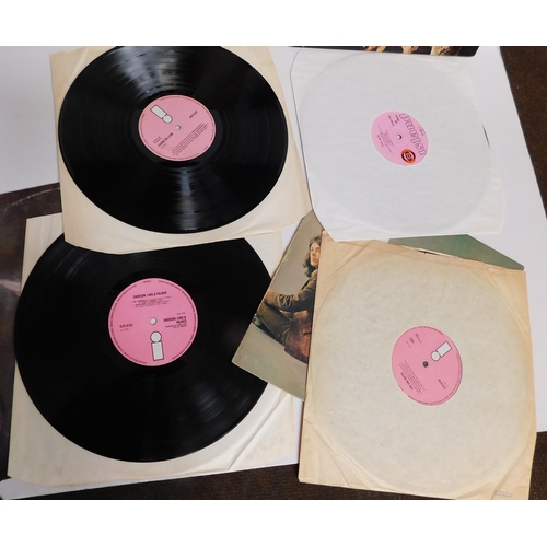 74 - Four - original Pink Island label albums - Free/Jethro Tull/ ELP & Mott The Hoople