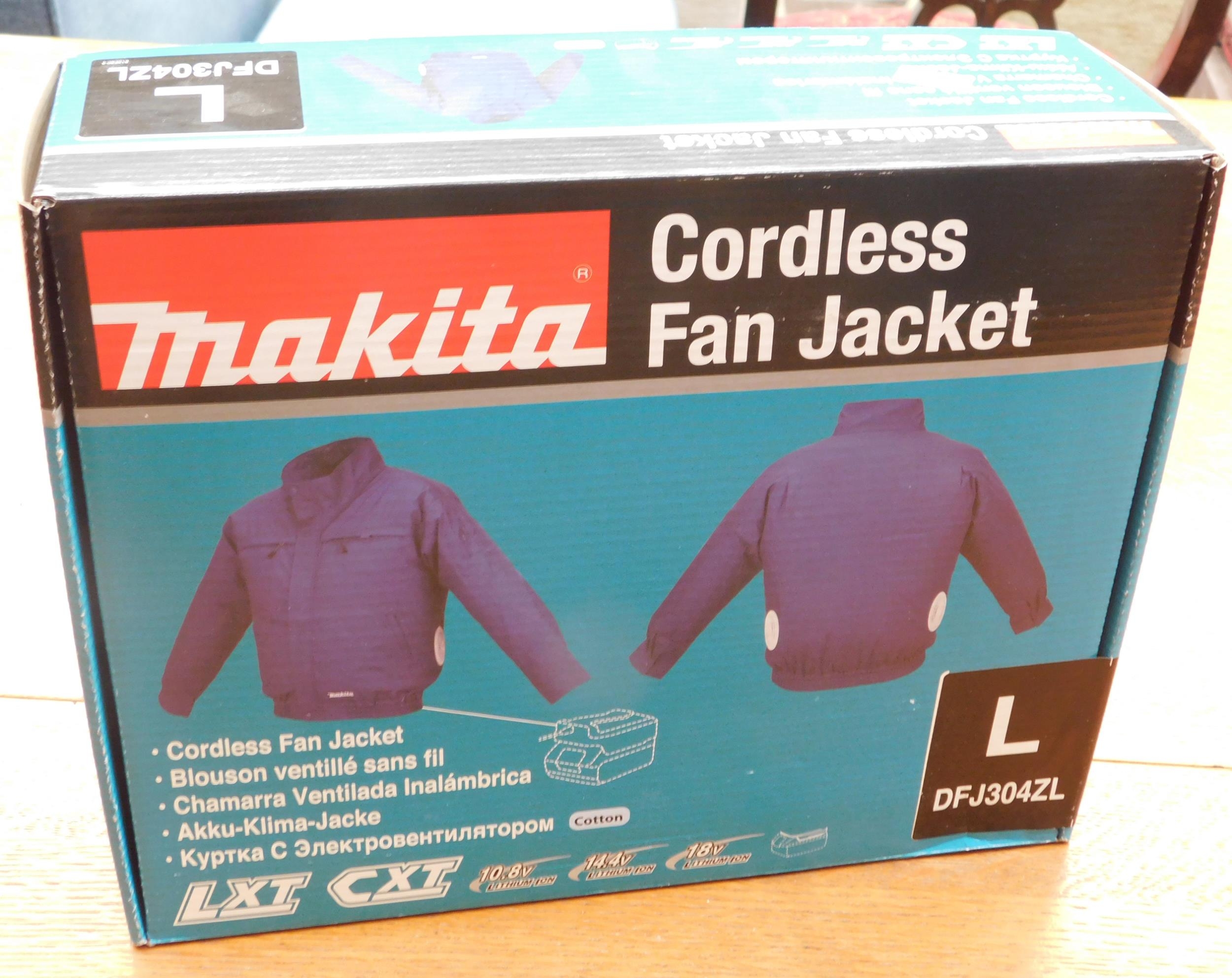 Cordless on sale fan jacket