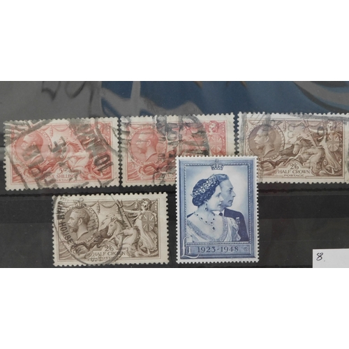 142 - GB - high value stamps